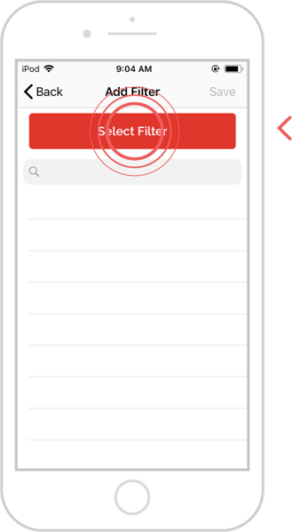 add additional filters to an enquiry - ios 5
