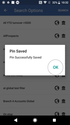 How to pin an account - Android 5-01