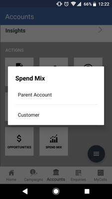 Getting started with Spend Mix Analysis - Android 4-01
